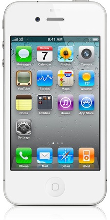 Смартфон APPLE iPhone 4 8GB White - Великий Новгород